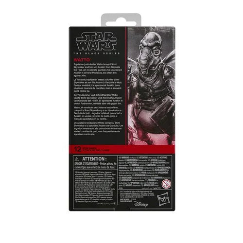 PRE-ORDER – SHIPS JUNE 2026 | STAR WARS BLACK SERIES WATTO 6-INCH ACTION FIGURE | HASBRO