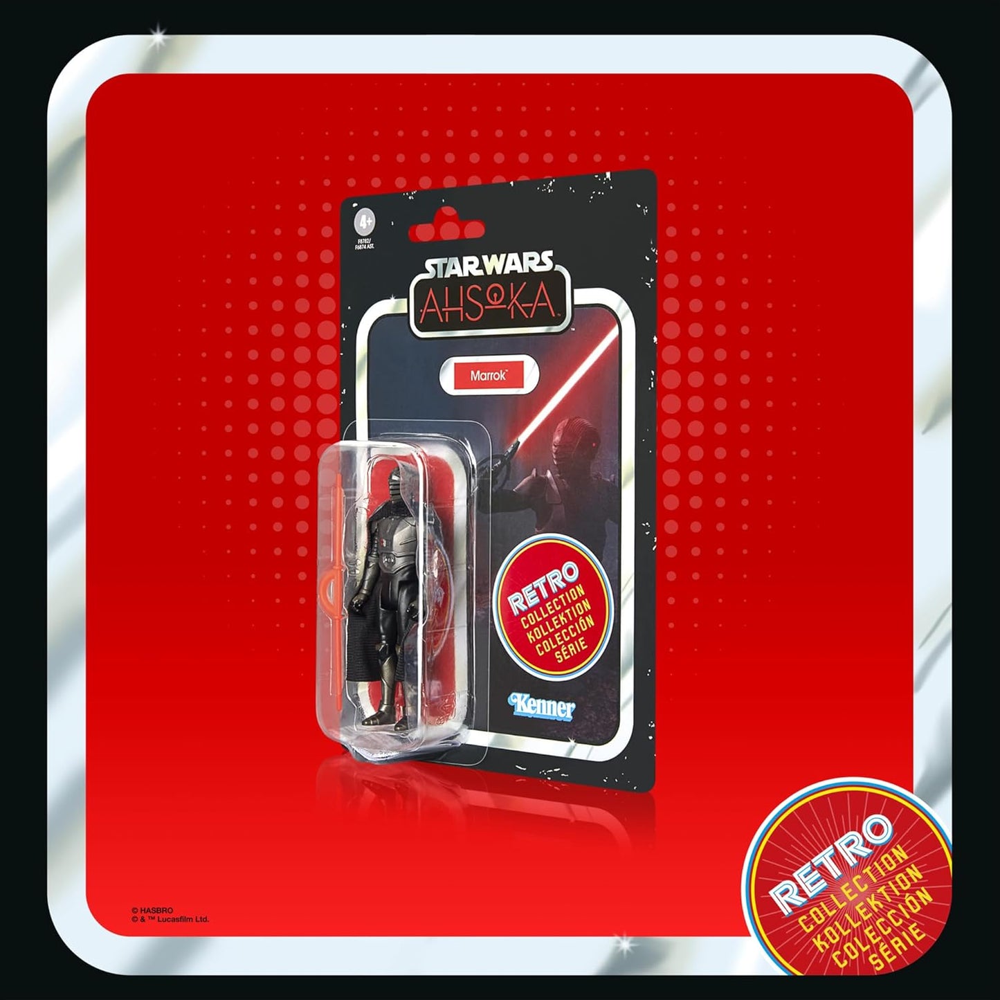 Retro Collection Marrok, Ahsoka 3.75-Inch Collectible Action Figures, Ages 4 and Up (INCLUDES SHIPPING)