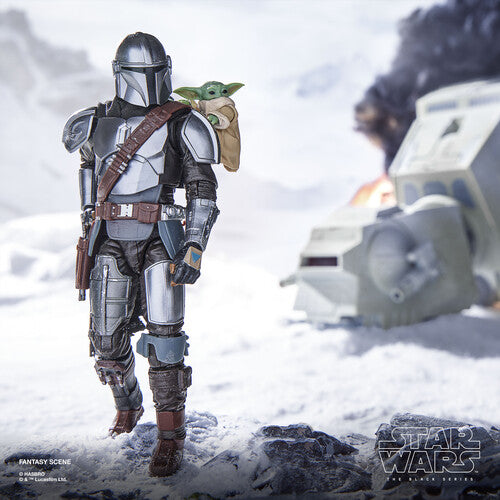 Star Wars Black Series Mandalorian & Grogu Movie Deluxe 6-Inch Action Figure Set