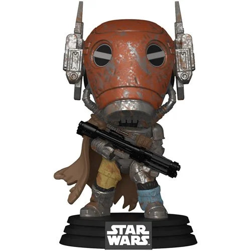(PRESALE- SHP 3/30/26) Funko Pop Star Wars #821 Mercenary Guard Droid Mandalorian & Grogu Movie