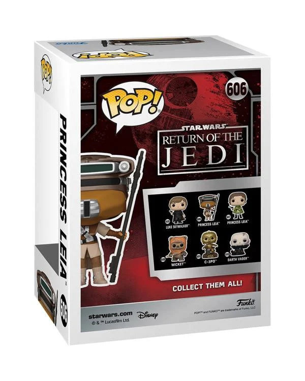 Star Wars Funko Pop! Princess Leia (Boushh Disguise) #606 – Return of the Jedi 40th Anniversary Vinyl Bobblehead