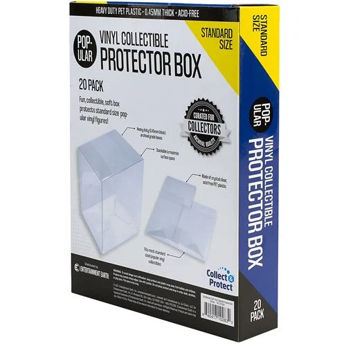 FUNKO POP Vinyl Collectible Soft Collapsible Protector Box 20-Pack