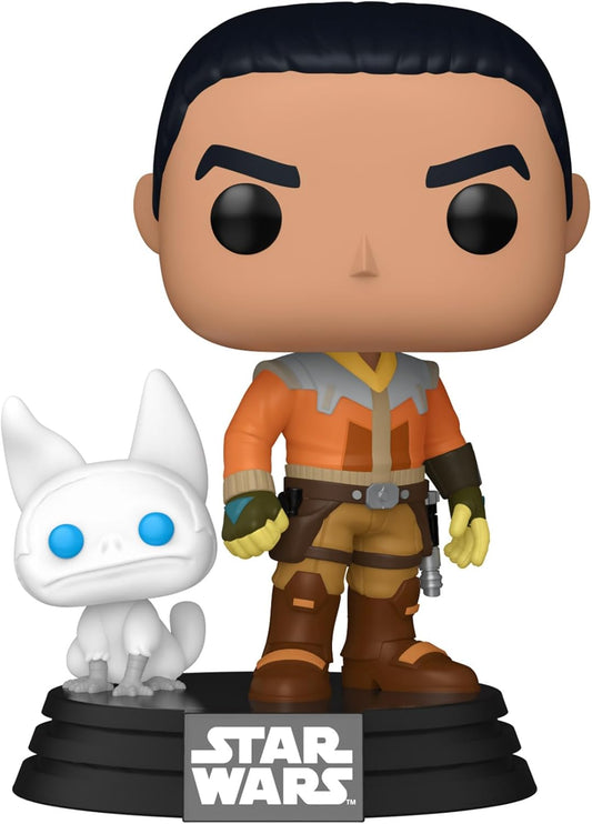 Funko Pop Ezra Bridger with Loth-Cat #756 – Star Wars Rebels (FREE SHIPPING)