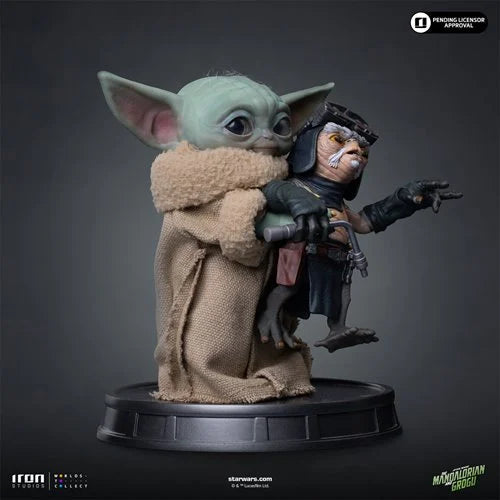 THE MANDALORIAN AND GROGU MOVIE GROGU NO SQUEEZY LIMITED EDITION 1:4 SCALE STATUE PRE-ORDER EST SHIP JUNE 2026