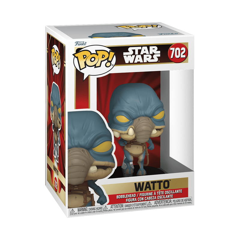 Funko Pop Watto #702 – Star Wars The Phantom Menace Bobble-Head Vinyl Figure (WITH PROTECTOR)