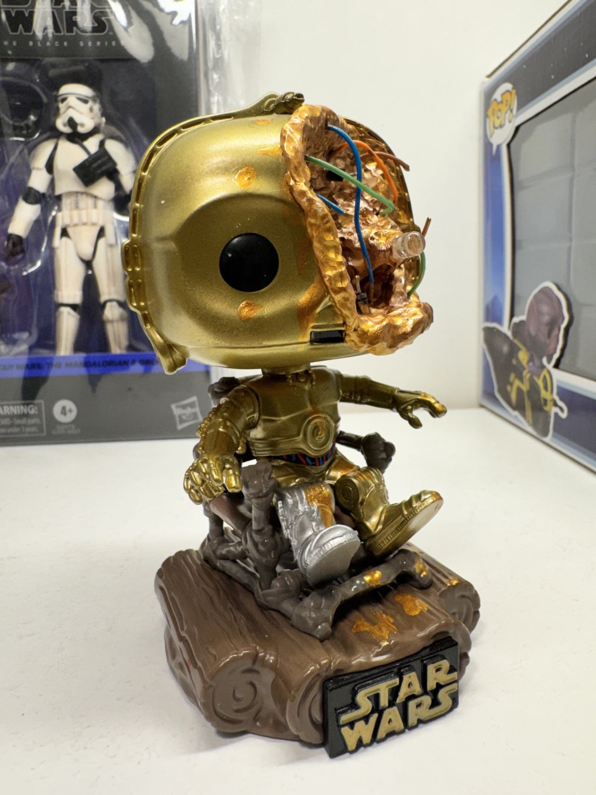 Custom C-3PO Funko Pop #609 | Pop of the Dead Star Wars Custom