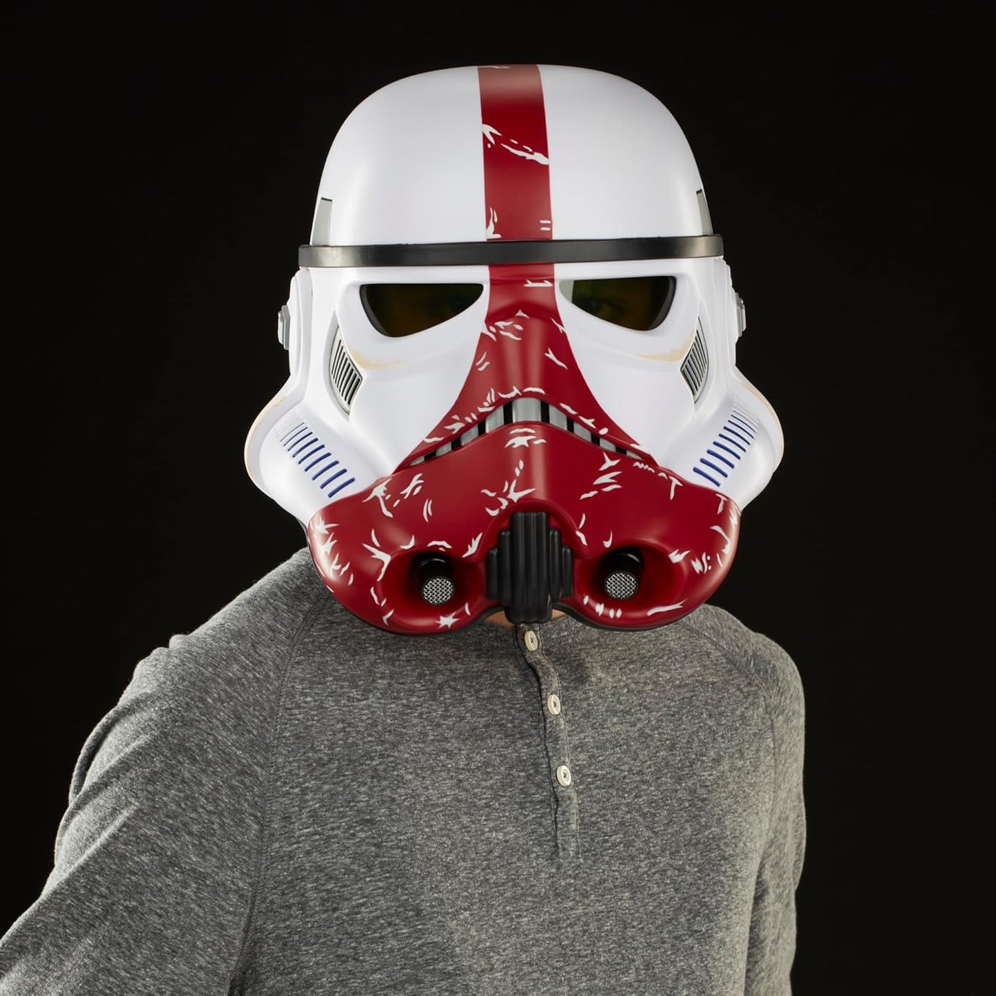 the Black Series the Mandalorian Incinerator Stormtrooper Premium Electronic Helmet, Roleplay Collectible (INCLUDES SHIPPING)