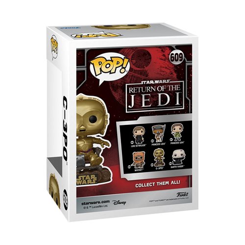 Star Wars Funko Pop! C-3PO #609 – Return of the Jedi 40th Anniversary Vinyl