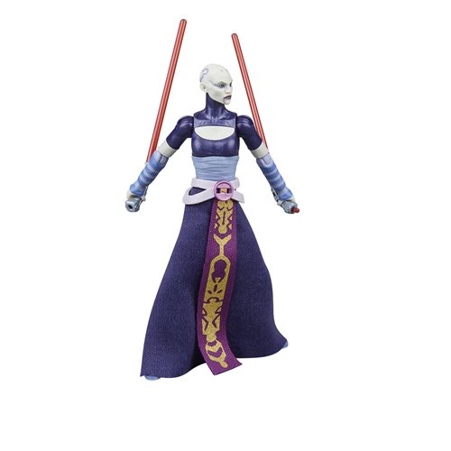 Star Wars The Vintage Collection Asajj Ventress – Clone Wars 3.75” Action Figure | Kenner Carded