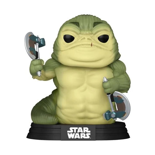 (PRE-ORDER) Star Wars The Mandalorian & Grogu Rotta the Hutt Glow-in-the-Dark Funko Pop! Vinyl Figure #843 (EST SHP SEPTEMBER 2026)