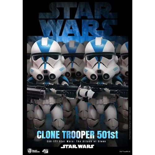 Pre-Order Beast Kingdom Star Wars Egg Attack Clone Trooper 501st Action Figure – Arrives March 2026
