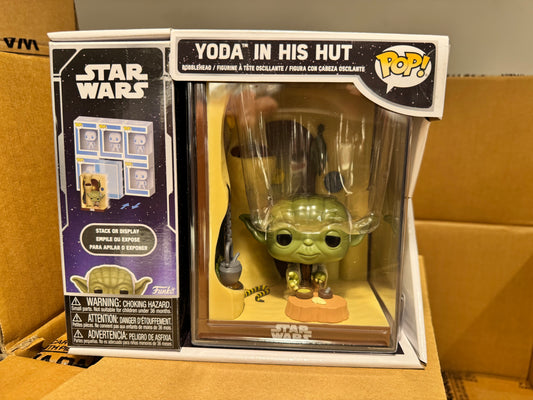 IN HAND - SHIPS NOW Funko POP! Nook Star Wars Yoda’s Hut | FIRST SW Nook