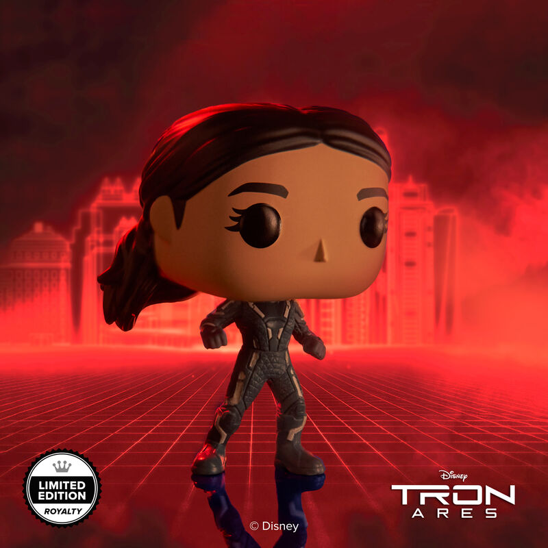 (FREE SHIPPING) Funko Pop! Eve Kim (Glow) โ Tron: Ares | Limited Edition 3500 pcs | UV Protector Included -IN HAND
