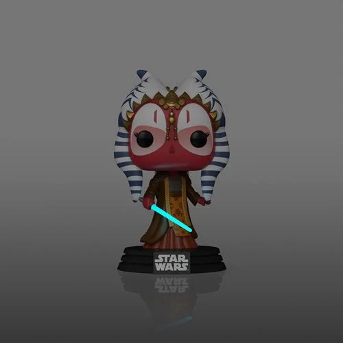 STAR WARS FUNKO POP SHAAK TI #853 GLOW IN THE DARK (ANIMATED SERIES) — in hand with protector