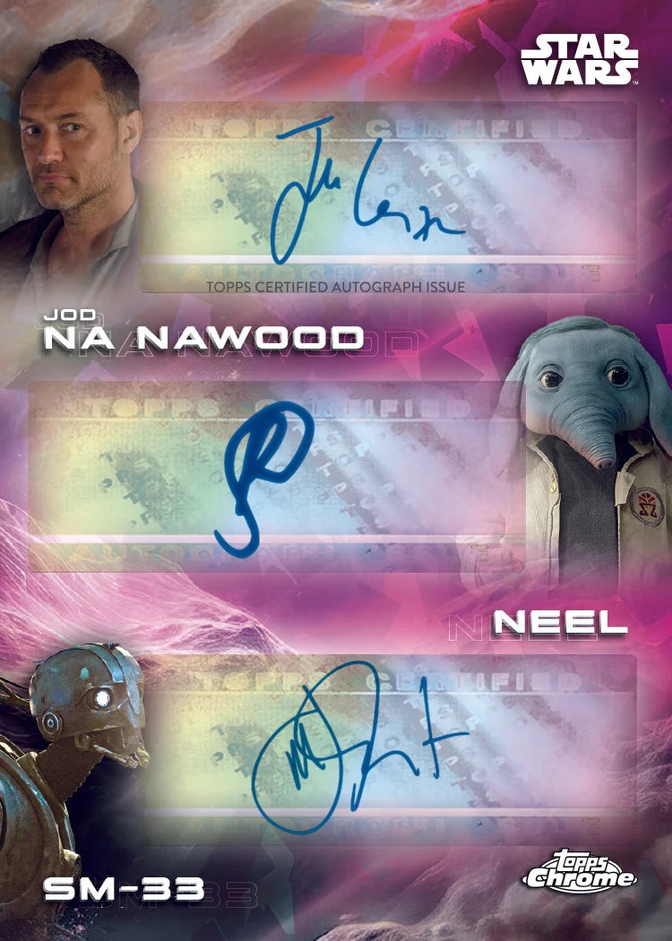 2025 Topps Chrome Star Wars Collection Box – Sealed Costco Exclusive