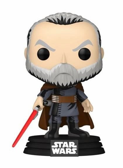 Funko Pop! Star Wars Count Dooku #833 Retro Series Vinyl Figure---