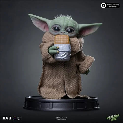 THE MANDALORIAN AND GROGU MOVIE GROGU FOOD CART SNACK LIMITED EDITION 1:4 SCALE STATUE