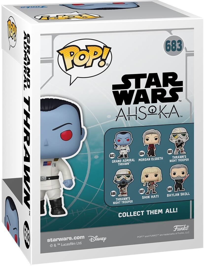 Funko POP! Star Wars Ahsoka: Grand Admiral Thrawn #683 Vinyl Figure