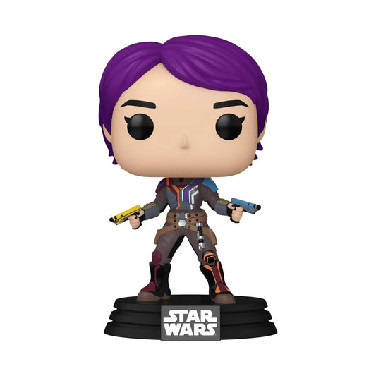 Funko Pop Sabine Wren #655 – Star Wars - AHSOKA SERIES Amazon Exclusive Bobble-Head Vinyl Figure (WITH PROTECTOR)