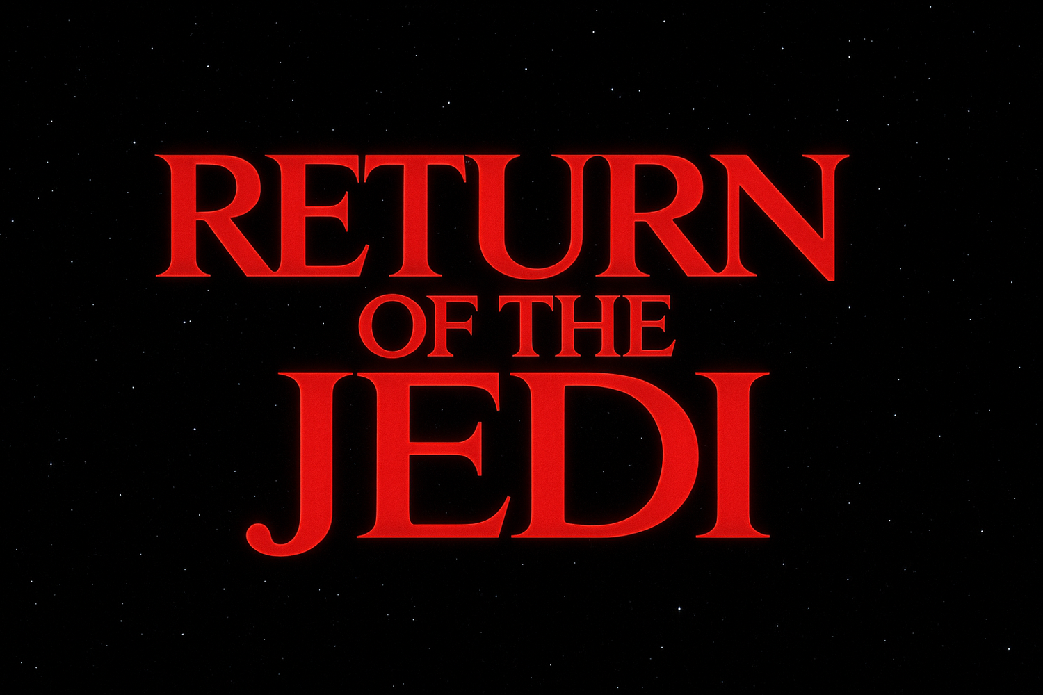 RETURN OF THE JEDI