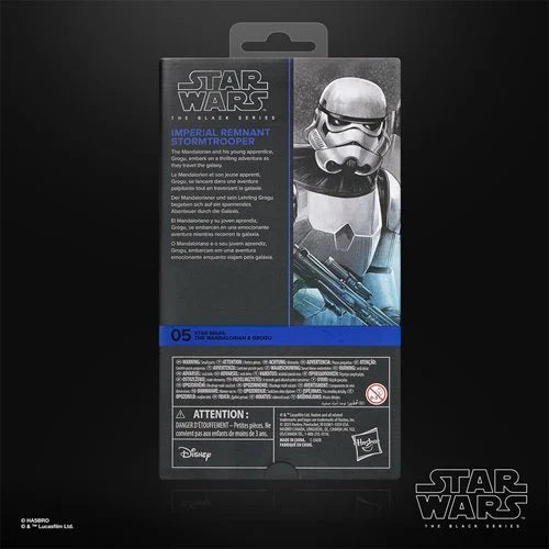 IN HAND - READY TO SHIP Star Wars The Black Series Imperial Remnant Stormtrooper 6-Inch Action Figure – The Mandalorian & Grogu