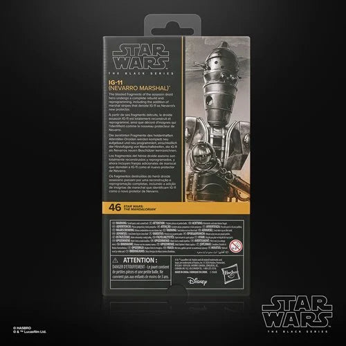 Star Wars The Black Series IG-11 (Nevarro Marshal) 6-Inch Action Figure |