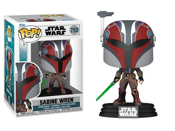 Star Wars Funko Pop! Sabine Wren #750 – Ahsoka Vinyl Bobblehead Figure