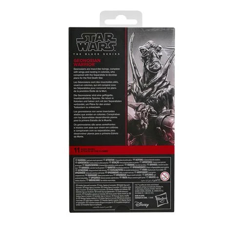 PRE-ORDER – SHIPS JUNE 2026 | STAR WARS BLACK SERIES GEONOSIAN WARRIOR 6-INCH ACTION FIGURE | HASBRO