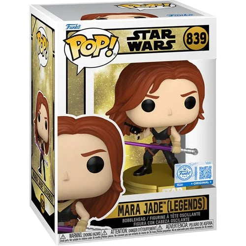 FUNKO POP! STAR WARS MARA JADE (LEGENDS) #839 – SPECIALTY STORE EXCLUSIVE – SHIPS MAY