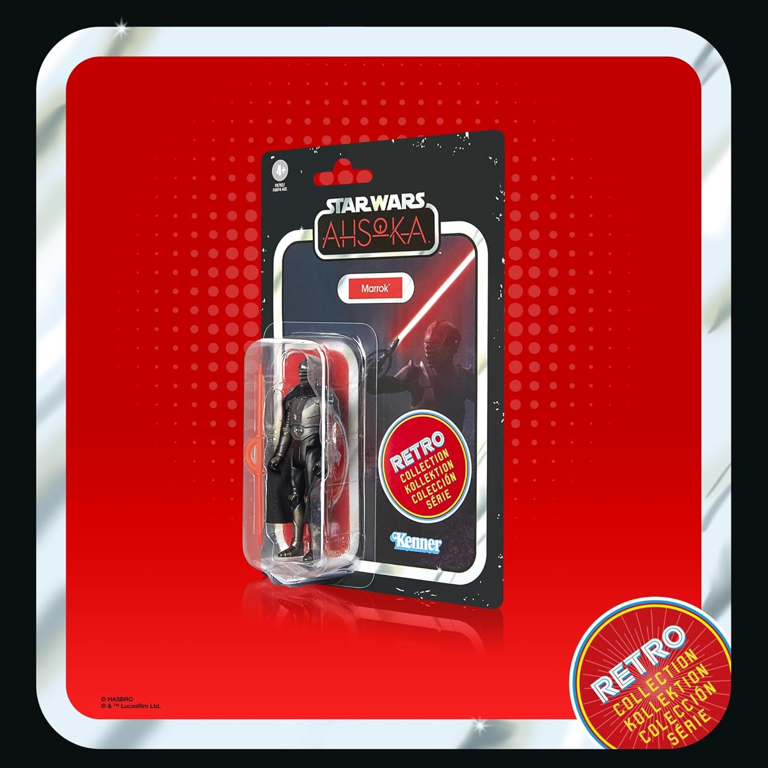 Retro Collection Marrok, Ahsoka 3.75-Inch Collectible Action Figures, Ages 4 and Up (INCLUDES SHIPPING)