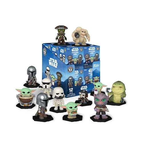 (PRE-ORDER) Star Wars The Mandalorian & Grogu Mystery Minis Full Display Case of 12 Funko Mini Figures (EST SHP MAY 2026)