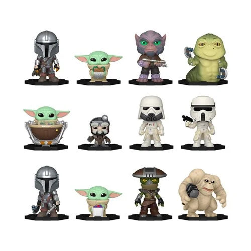 (PRE-ORDER) Star Wars The Mandalorian & Grogu Mystery Minis Full Display Case of 12 Funko Mini Figures (EST SHP MAY 2026)