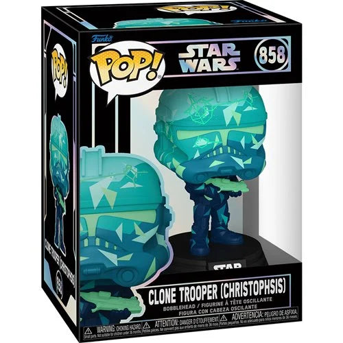 PRE-ORDER Funko Pop! Star Wars Clone Trooper (Christophsis) #858 Vinyl Figure