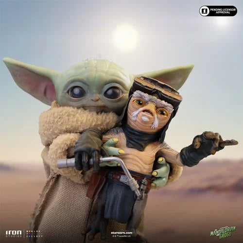 THE MANDALORIAN AND GROGU MOVIE GROGU NO SQUEEZY LIMITED EDITION 1:4 SCALE STATUE PRE-ORDER EST SHIP JUNE 2026