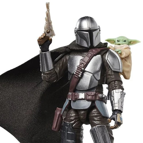 (PRE-ORDER/APRIL SHIP) Hasbro Star Wars The Vintage Collection – The Mandalorian & Grogu Deluxe Figure (3.75” TVC)