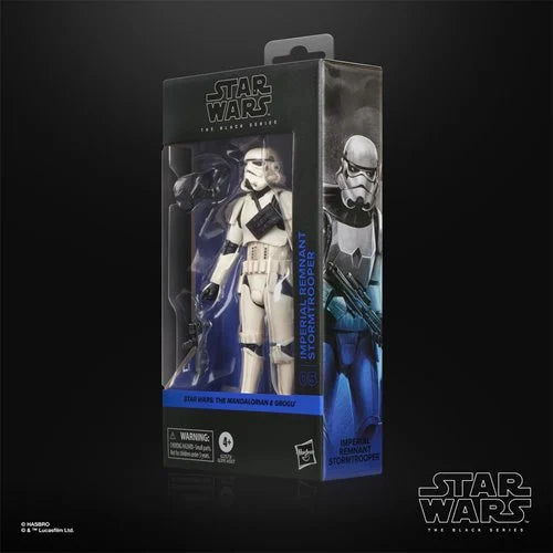 IN HAND - READY TO SHIP Star Wars The Black Series Imperial Remnant Stormtrooper 6-Inch Action Figure – The Mandalorian & Grogu