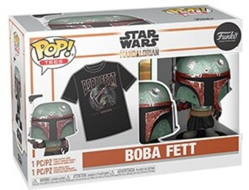 Funko Pop & Tee Star Wars Boba Fett T-Shirt XL Figure Combo