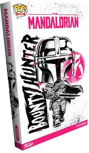 Funko Boxed Tee Star Wars The Mandalorian Mando Graphic T-Shirt Size L The Mandalorian & Grogu Movie
