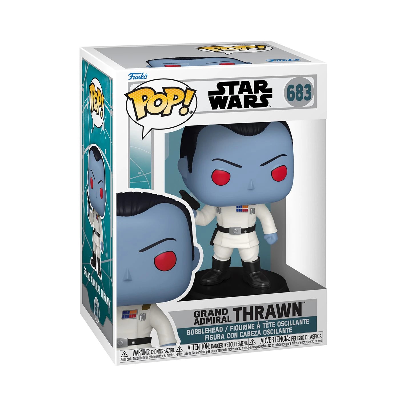 Funko POP! Star Wars Ahsoka: Grand Admiral Thrawn #683 Vinyl Figure