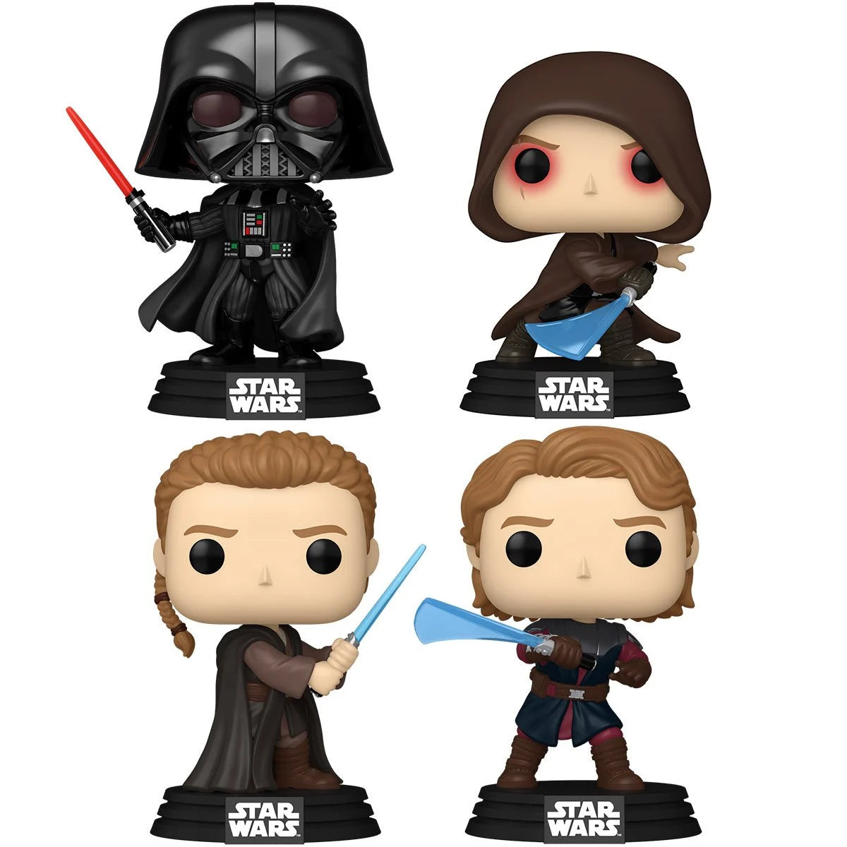 Star Wars Anakin & Darth Vader Evolution Funko Pop! Bundle (864, 865, 866 & 867)