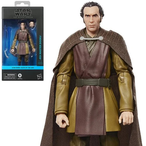 Star Wars The Black Series Jedi Master Dooku 6-Inch Action Figure | Hasbro | Pre-Order Shipping April 2026