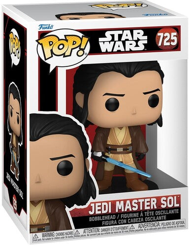 STAR WARS THE ACOLYTE FUNKO POP 4-PACK BUNDLE | YORD FANDAR 724, OSHA ANISEYA 722, JEDI MASTER SOL 725, BAZIL 726