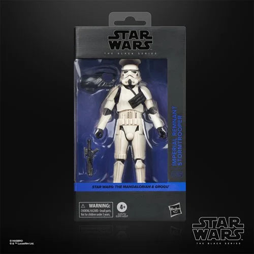 IN HAND - READY TO SHIP Star Wars The Black Series Imperial Remnant Stormtrooper 6-Inch Action Figure – The Mandalorian & Grogu