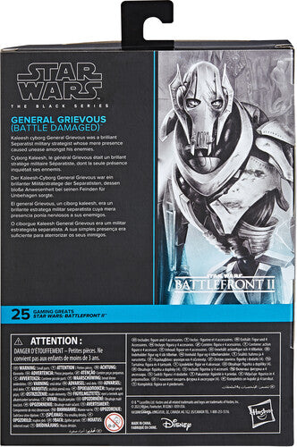 PRE-ORDER – SHIPS APRIL 2026 | Star Wars Black Series General Grievous (Battle Damaged)