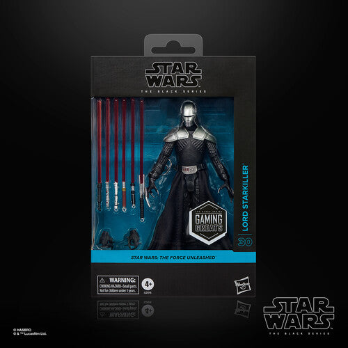 (PRESALE-SHIPS 4/10/26)Star Wars Black Series  Lord Starkiller Deluxe 6-Inch Figure Gaming Greats