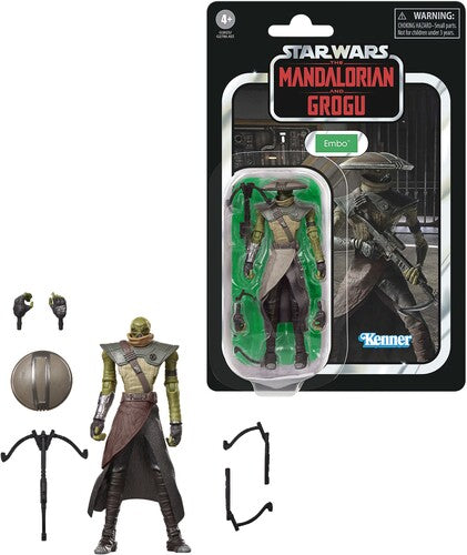 Star Wars The Mandalorian and Grogu Vintage Collection Embo Action Figure VC-Style 3.75-Inch Figure