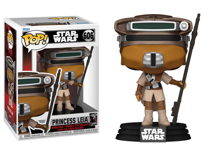 Star Wars Funko Pop! Princess Leia (Boushh Disguise) #606 – Return of the Jedi 40th Anniversary Vinyl Bobblehead