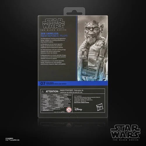 Star Wars The Black Series Garazeb Zeb Orrelios Deluxe Action Figure | The Mandalorian & Grogu