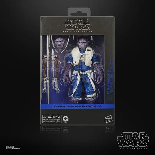 Star Wars The Black Series Garazeb Zeb Orrelios Deluxe Action Figure | The Mandalorian & Grogu