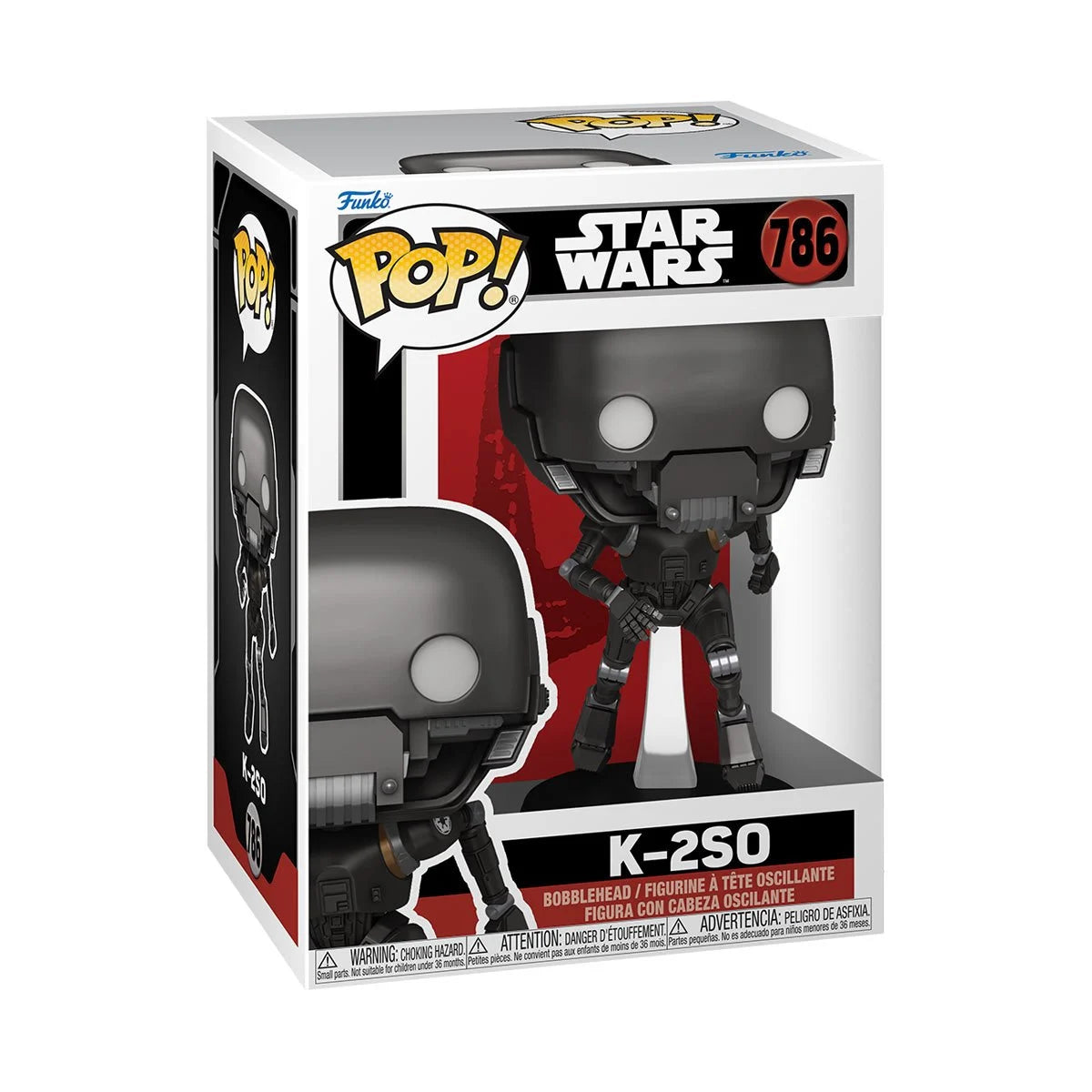 Star Wars: ANDOR SEASON 2 Funko Pop! – K-2SO #786 | Imperial Droid Reprogrammed for the Rebellion